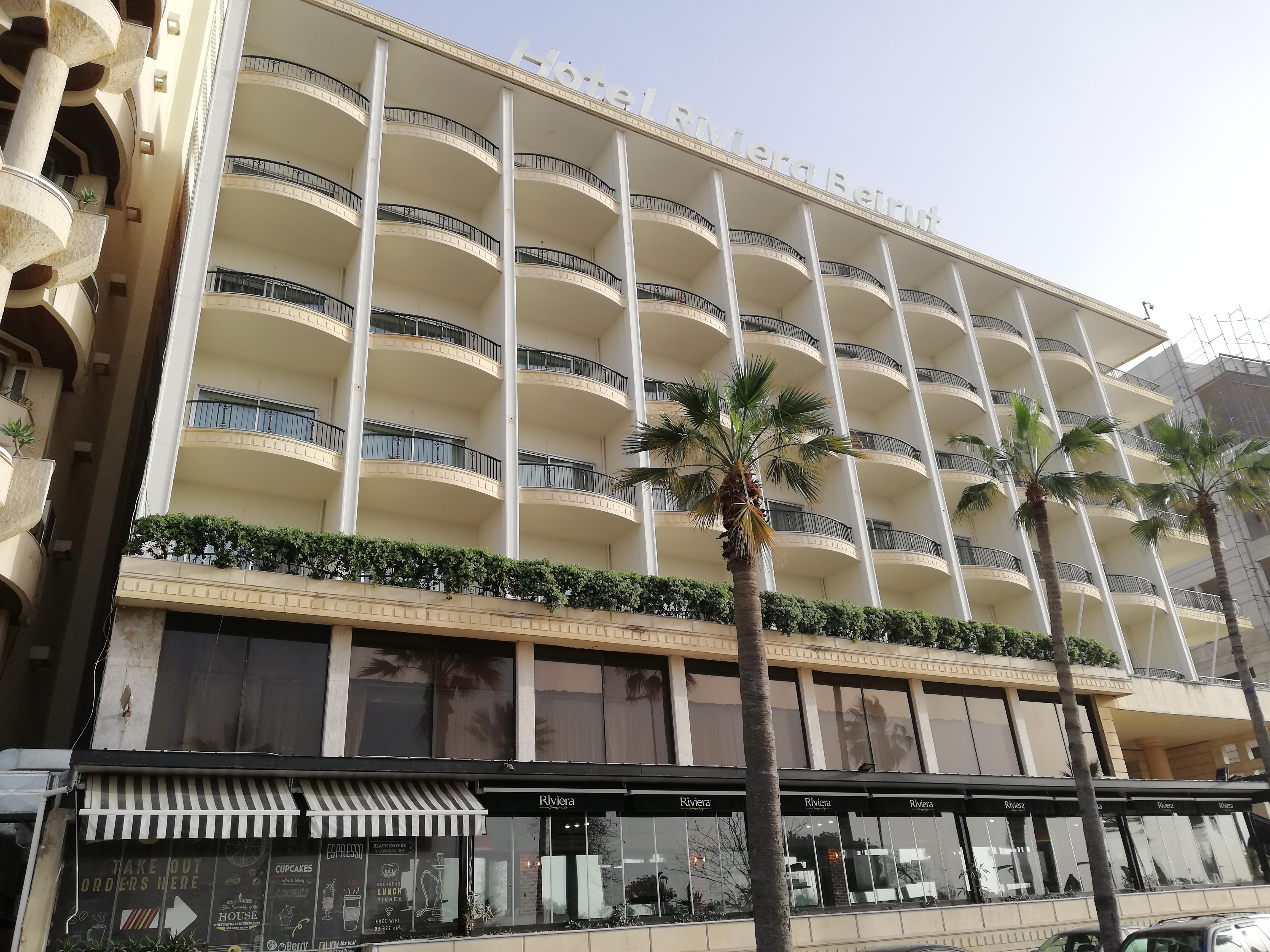 Riviera Hotel And Beach Lounge, Beirut Exterior photo